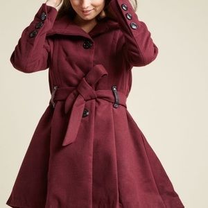 💄 Steve Madden/Modcloth Winterberry Tart Coat